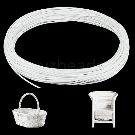 Plastic Rattan Wicker Strips DIY-WH0816-132G-1