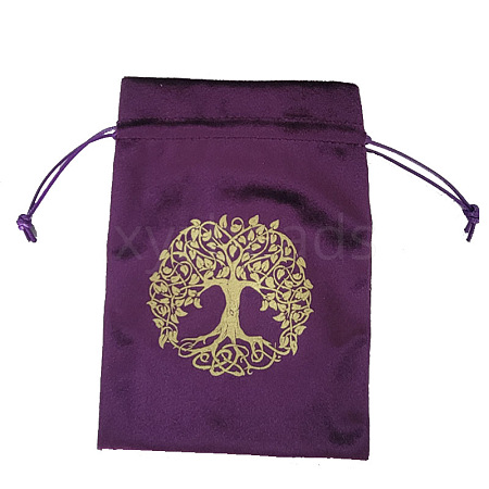 Velvet Tarot Cards Storage Bags ZODI-PW0002-01I-02-1