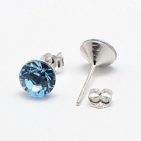 Austrian Crystal Stud Earrings SWARJ-D467-202-1