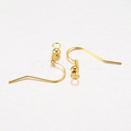 Iron Earring Hooks E135-G-1