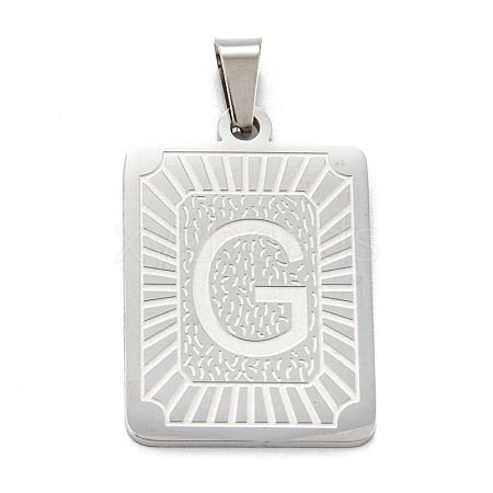 304 Stainless Steel Pendants STAS-K216-48G-P-1