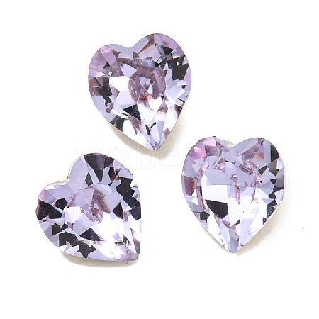 Glass Rhinestone Cabochons RGLA-L029-16B-371-1