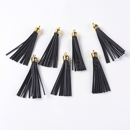 Faux Suede Tassel Pendant Decorations FIND-T003-A41-1