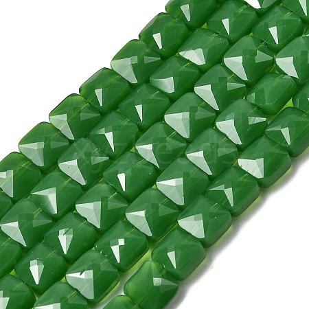 Opaque Glass Beads Strands GLAA-L050-C22-1
