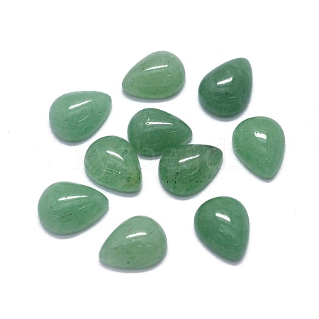 Natural Green Aventurine Cabochons G-O175-22-09-1