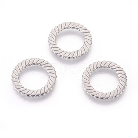 Tarnish Resistant 304 Stainless Steel Linking Rings STAS-F187-52P-1