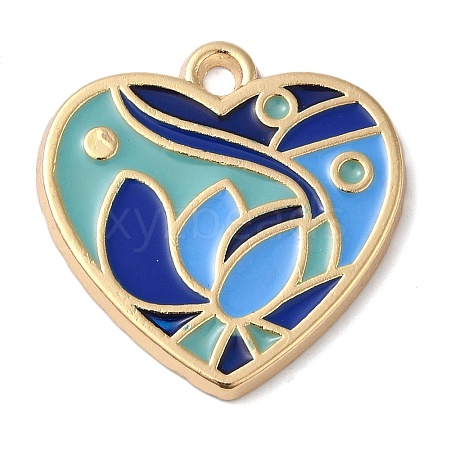 Zinc Alloy Enamel Pendants ENAM-Z013-01A-03-1