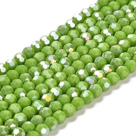 Opaque Glass Beads Stands LS-EGLA-A035-P4mm-B15-1