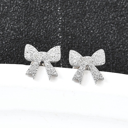 304 Stainless Steel Stud Earrings EJEW-H161-01P-F-1