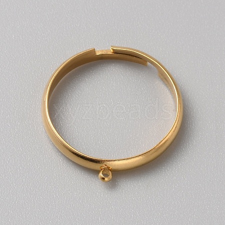 304 Stainless Steel Loop Ring Base FIND-WH0161-31A-G-1