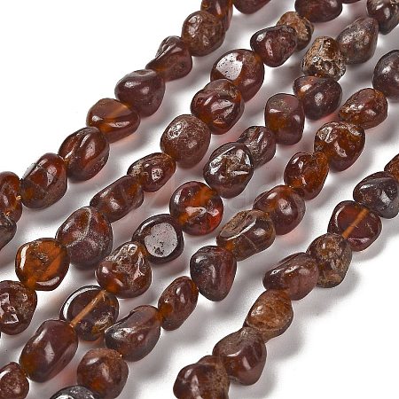 Natural Garnet Beads Strands G-P497-01E-70-1