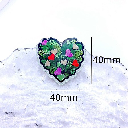 Saint Patrick's Day Acrylic Pendants LS-PW-WG87525-01-1