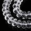 Transparent Glass Beads Strands GLAA-N001-61B-3