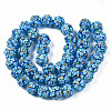 Handmade Lampwork Beads Strands LAMP-N021-015A-07-2