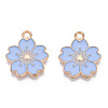 Alloy Enamel Pendants ENAM-S121-115E-3