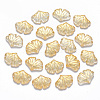 Two Tone Transparent Spray Painted Glass Pendants LS-GLAA-T016-01B-1