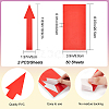 PVC Self Adhesive Arrow Label Stickers DIY-WH0349-81-2