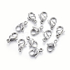 Non-Tarnish 304 Stainless Steel Lobster Claw Clasps X-STAS-F182-01P-C-2