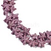 Synthetic Coral Dyed Carved Beads Strands CORA-K009-06B-06-2