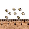 Transparent Stripe Glass Seed Beads GLAA-NH0001-06E-3