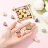 20Pcs 2 Styles Opaque Acrylic European Beads OACR-YW0004-39-3