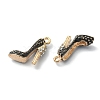 2Pcs Alloy Enamel Stilettos Pendants ENAM-YW0002-30A-2