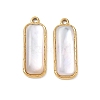 Natural Freshwater Shell Pendants SA-CBA11D7-11A-G-1