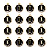 Golden Plated Alloy Charms ENAM-S118-02I-2