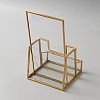 Brass & Glass Jewelry Storage Racks for Brochure ODIS-WH0078-92-2