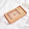 Foldable Drawer Type Creative Kraft Paper Box LS-CON-WH0077-12-4