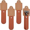 SUPERFINDINGS 4Pcs PU Leather Razor Sheath AJEW-FH0002-72B-1