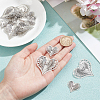 12Pcs 2 Styles Brass Pendants KK-NB0003-92P-3