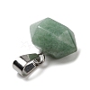 Natural Green Aventurine Pointed Pendants G-K335-03P-12-4