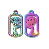 Ion Plating(IP) 304 Stainless Steel Pendants STAS-B032-01MC-1