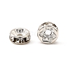 Brass Rhinestone Spacer Beads X-RB-A014-Z5mm-01S-3