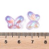 AB Color Plated Transparent Glass Beads GLAA-Z020-01I-3