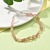 Natural Strawberry Quartz Beads Bracelets for Women BJEW-H623-02S-15-2