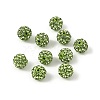 Pave Disco Ball Beads X-RB-H258-8MM-214-1