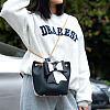 DIY Imitation Leather Knitting Crochet Bowknot Bucket Bags GN-TAC0001-06B-6