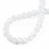 Electroplate Glass Beads Strands X-EGLA-A034-P10mm-A21-3