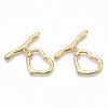 Brass Toggle Clasps KK-T062-01G-NF-3