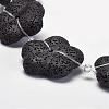 Natural Lava Rock Beads Strands G-K175-G05-2