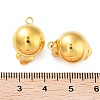 Brass Earring Findings KK-E031-G-3