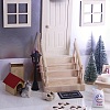 Wood Stairs Ornaments PW-WG76809-01-5