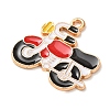 Alloy with Enamel Pendants AL-CBA9CD2-03B-2