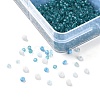 DIY 15 Grids ABS Plastic & Glass Seed Beads Jewelry Making Finding Beads Kits DIY-G119-02F-2