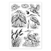 Custom Summer Theme PVC Plastic Clear Stamps DIY-WH0631-0092-8