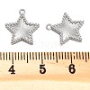 Non-Tarnish 304 Stainless Steel Charms STAS-L082-015P-3