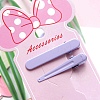 Macaron Color Alloy Alligator Hair Clips PW-WGDAB84-03-1