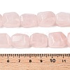 Natural Rose Quartz Beads Strands G-N342-142-5